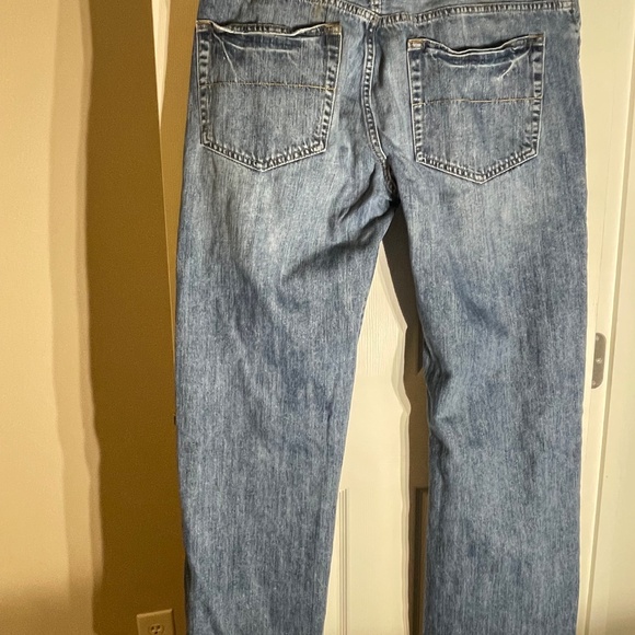 Urban Pipeline Relaxed Straight Boot 36x34 Jeans Distressed Y2K Streetwear - Picture 7 of 10